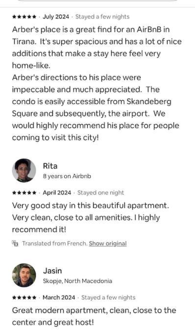 Tirana City Comfort Екстериор снимка